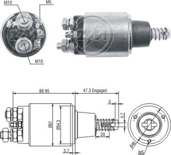 MARS OTOMATIGI 12V FORD F-250 - F-350 - F-4000