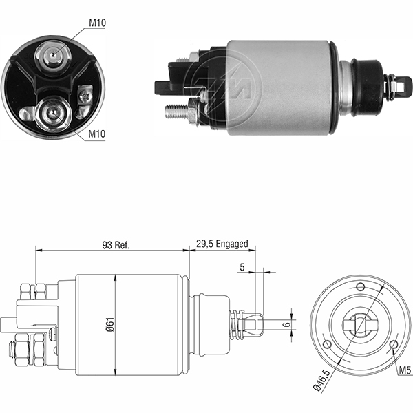 MARS OTOMATIGI 12V CLAAS / MASSEY FERGUSON / MCCORMICK - ARGO TRACTOR / VALMET