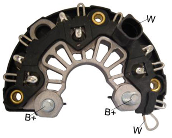 ALTERNATOR DIOT TABLASI VOLKSWAGEN TRANSPORTER Y.M. (DEVIR SAAT CIKISLI) BOSCH: FOOM133207 120MM