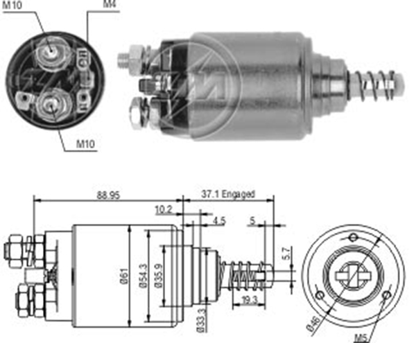 MARS OTOMATIGI 24V FIAT-IVECO 110 - 13 - 110 - 16 - 120 - 13 - 130 - 13 - 130 - 16 - 60 - 9 - 75 - 9 - 80 - 13 - 80