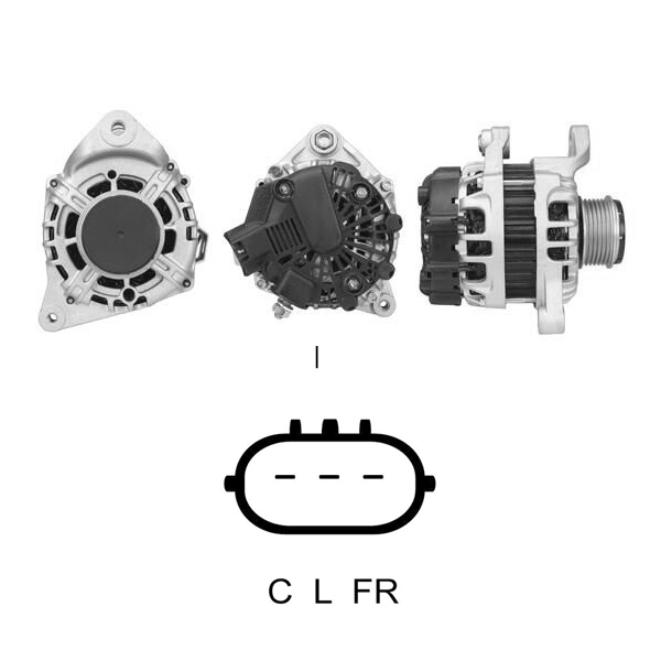 ALTERNATOR 12V 90 AMP HYUNDAI I10 / KIA PICANTO (37300-04635)