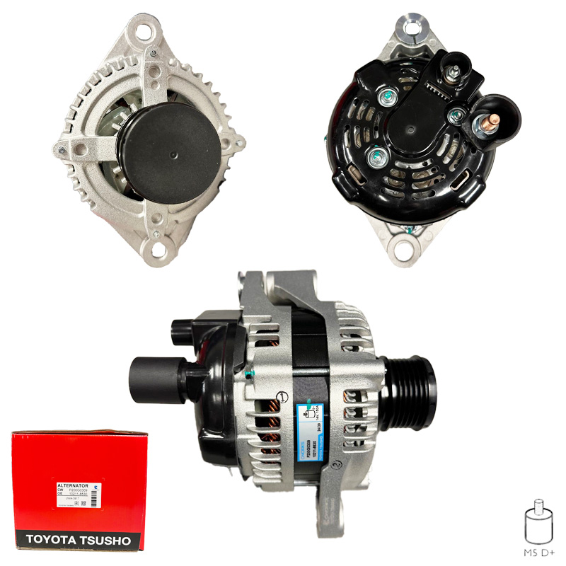 ALTERNATOR (TOYOTA TSUSHO) 12V 150 AMP FIAT DOBLO - EGEA 1.6 JTD - DUCATO 2.0 (10211-8530)