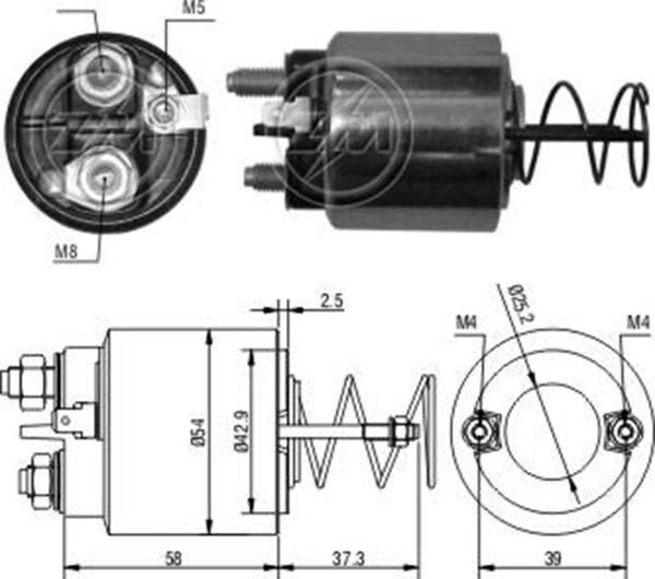 MARS OTOMATIGI 12V CITROEN C25 / FIAT DUCATO - TALENTO / PEUGEOT 404 - 504 - 505 - J 5