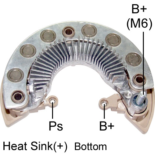 ALTERNATOR DIOT TABLASI 122MM MAZDA 6