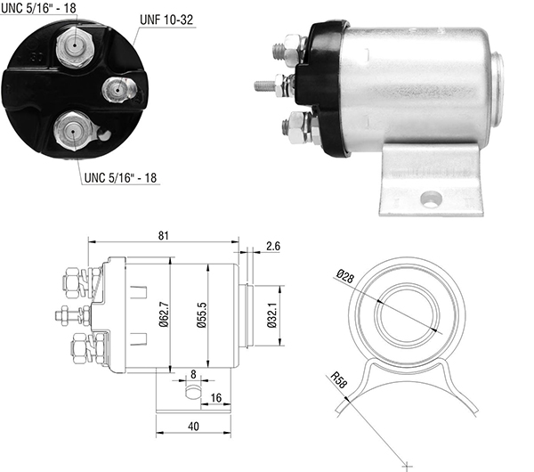 MARS OTOMATIGI 12V CLARK / EATON / FORD-WILLYS / HYSTER / MASSEY FERGUSON / MERCEDES-BENZ