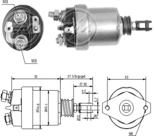 MARS OTOMATIGI 12V AGRALE MOTORES ESTACIONARIOS / FORD CORCEL