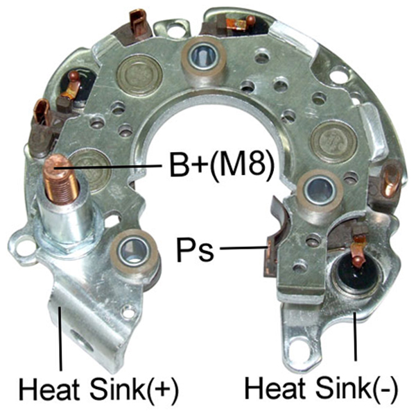 ALTERNATOR DIOT TABLASI TOYOTA / ISUZU D-MAX 2.5 DITD 4X4 105MM