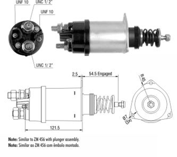 MARS OTOMATIGI 12V 42MT CATERPILLAR / CLARK / CUMMINS / DELCO REMY (SDE-0356)