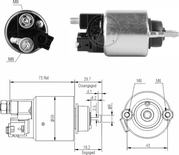 MARS OTOMATIGI 12V GM-PONTIAC / LEXUS LX 570 / TOYOTA 1.6 - 1.8 L