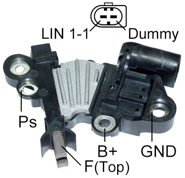 ALTERNATOR KONJEKTOR 12V LIN-DUMMY(X) TERMINAL MERCEDES BENZ Y.M. E SERISI SERVICING: BOSCH 0120000025 / 0121813001