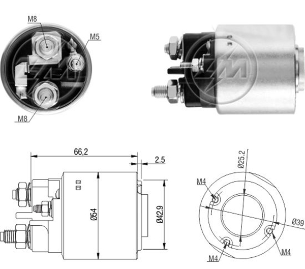 MARS OTOMATIGI 12V CITROEN BERLINGO - C1 - C2 - C3 - C4 - JUMPY - NEMO - XSARA / PEUGEOT 1007 - 107 - 206 - 207 - 3