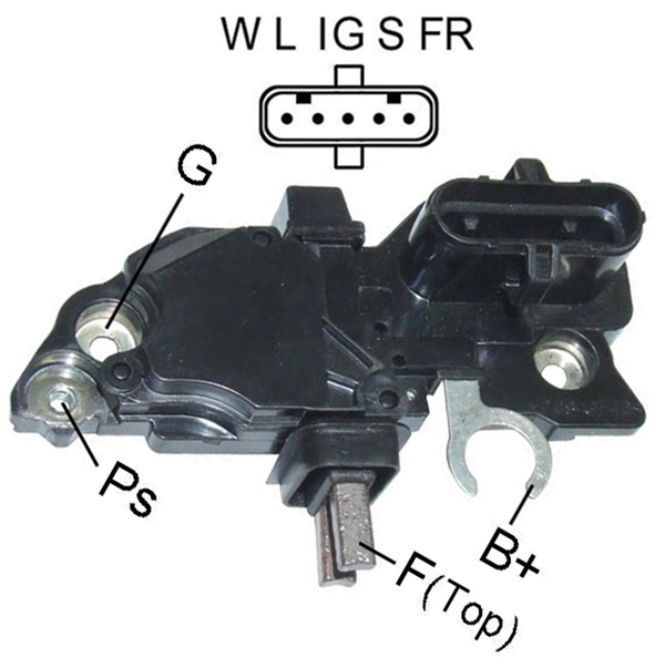 ALTERNATOR KONJEKTOR 24V 14MM (28.3V) FOOM144123 MERCEDES BENZ AXOR (UVR-B-268 / UVR-B-04-051)