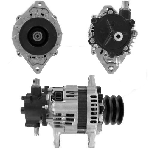 ALTERNATOR 24V 50 AMP ISUZU CHAMPION NQR Y.M. TEK FIS (4HF1-4HG1-4HJ1)