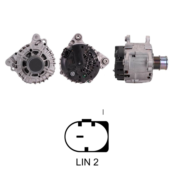 ALTERNATOR 12V 140 AMP AUDI 1.0 - 1.2 - 1.4 TFSI / SEAT 1.0 - 1.2 - 1.4 TSI-TGI / SKODA 1.2 - 1.4 TSI / VOLKSWA