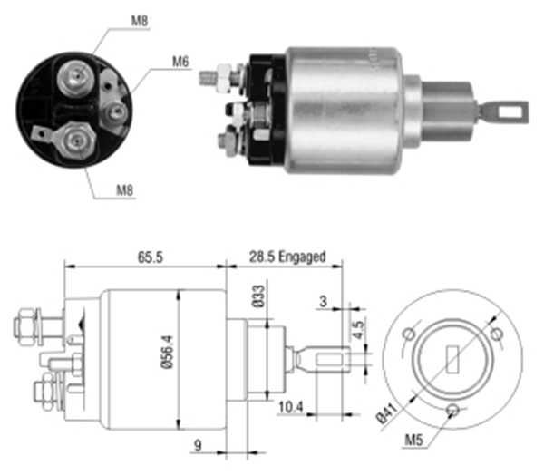 MARS OTOMATIGI 12V VOLKSWAGEN / MERCEDES-BENZ TEK CIVATA TEK FIS / PORSCHE 968