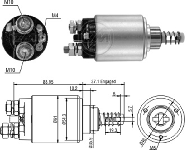 MARS OTOMATIGI 24V RENAULT MANAGER - MAXTER - MIDLINER - MIDLUM - PREMIUM DISTRIBUTION