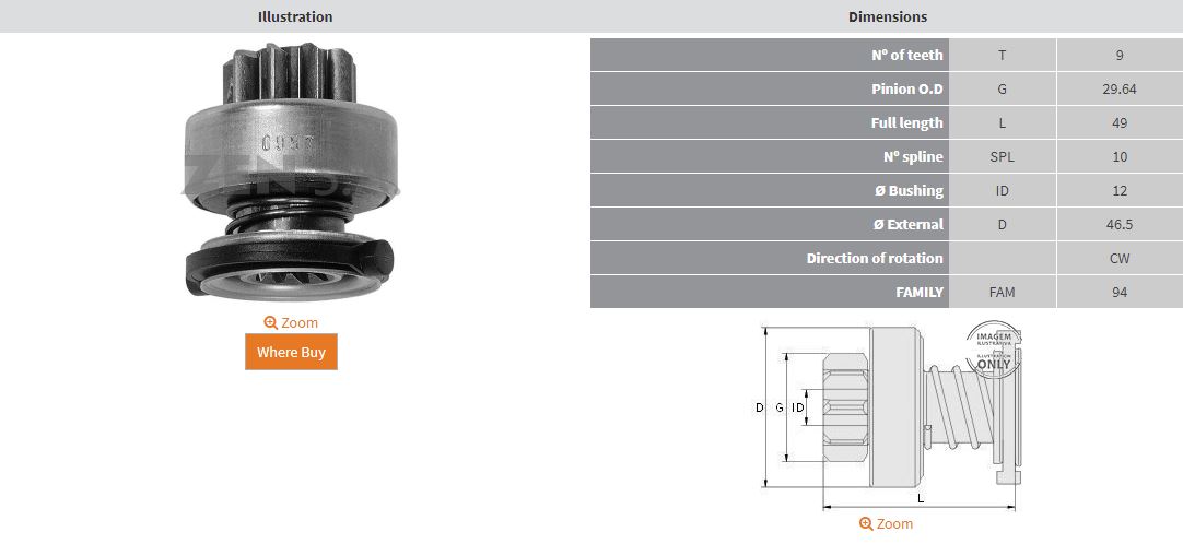 MARS DISLISI 9 DIS FIAT DOBLO - BRAVO - MAREA 1.9 JTD / BMW / OPEL OMEGA 2.5 TD