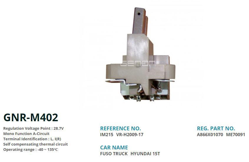 ALTERNATOR KONJEKTOR 24V MITSUBISHI MARATHON IS MAKINASI / FORKLIFT / BELDE KOREA (L, I(R))