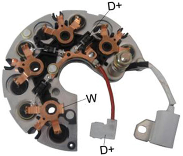 ALTERNATOR DIOT TABLASI LADA VEGA (KONDANSATOR + IKAZ DIOTLU)