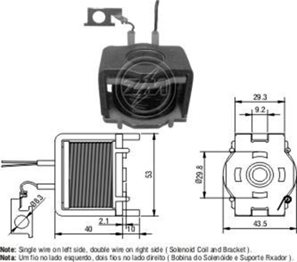 MARS OTOMATIGI 12V 1.2 - 1.4 - 1.8 KW CHRYSLER / DODGE / PLYMOUTH / HARLEY DAVIDSON MARS OTOMATIGI BOBINI