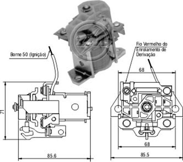 MARS OTOMATIGI 12V VOLVO CAMINHOES - LM218 - T800 - T810 - TRUCK