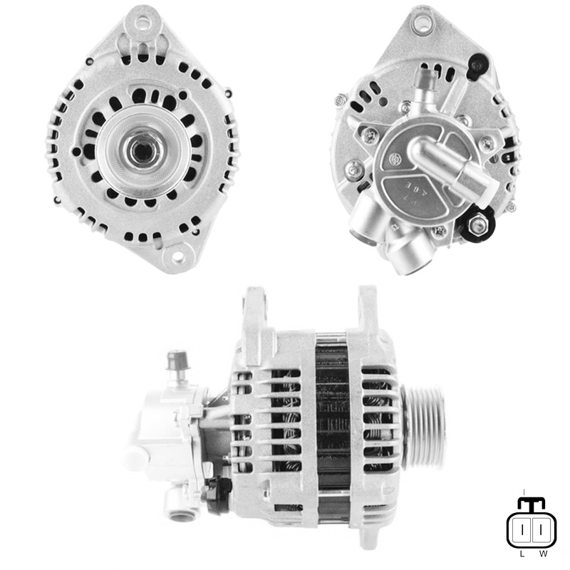 ALTERNATOR 12V 70 AMP OPEL ASTRA - MERIVA - COMBO - CORDA 1.7 DTI (LR170-509)