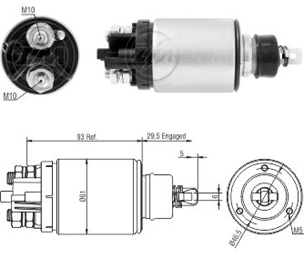 MARS OTOMATIGI 12V CASE / JCB / MASSEY FERGUSON / PERKINS / VALTRA