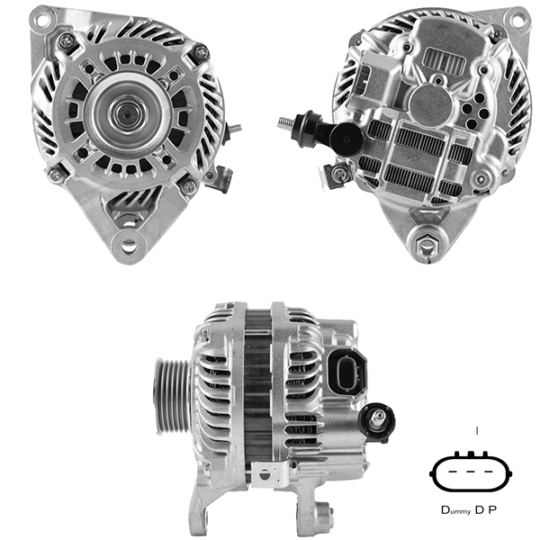 ALTERNATOR 12V 90 AMP MAZDA 2 1.3 - 1.5 - MAZDA 3 1.6