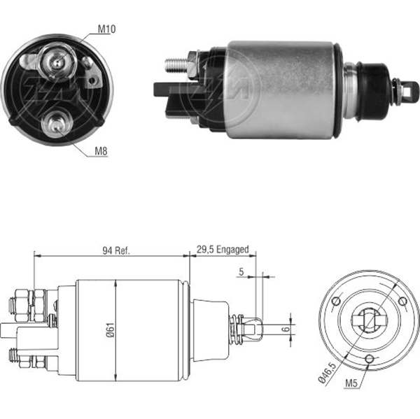 MARS OTOMATIGI 12V CASE / FORD / FORD-NEW HOLLAND / INGERSOLL-RAND / JCB