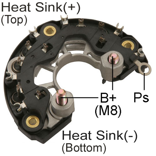 ALTERNATOR DIOT TABLASI OPEL ASTRA / ZAFIRA / PORSHE 911 120MM