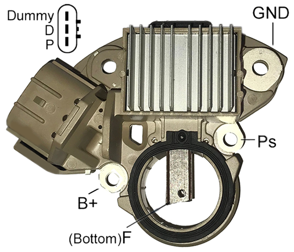 ALTERNATOR KONJEKTOR (URETIMDEN KALDIRILMISTIR) 12V 100 AMP MAZDA 2.5 / MITSUBISHI 1.6 - 2.0 - 2.4 - 2.5 (A2TJ0391)