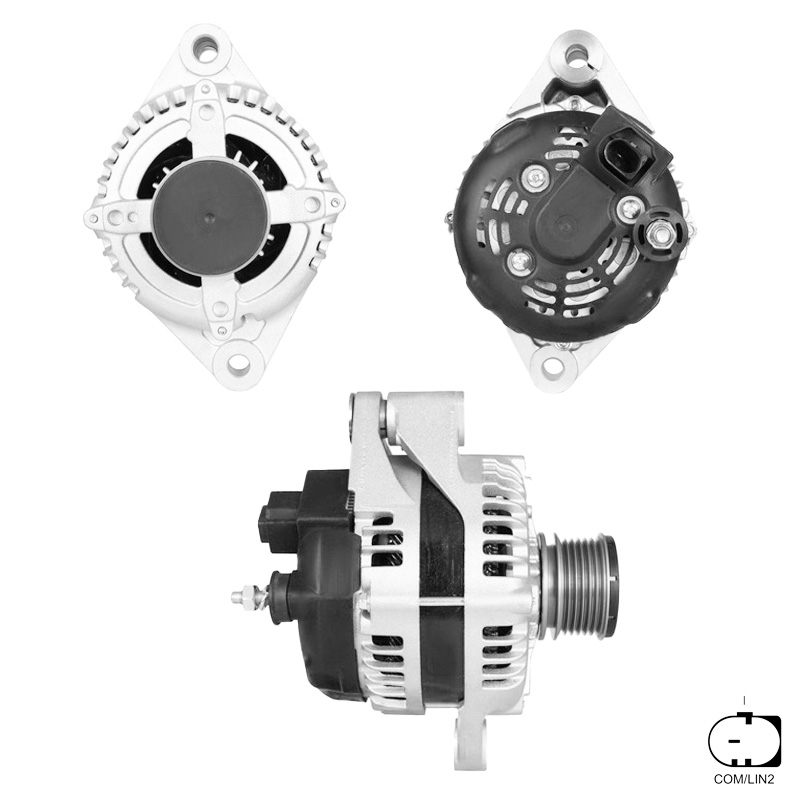 ALTERNATOR 12V 150 AMP ALFA ROMEO / FIAT 500L - 500X - EGEA - DOBLO / JEEP RENEGADE (104211-8660 - DAN1146)