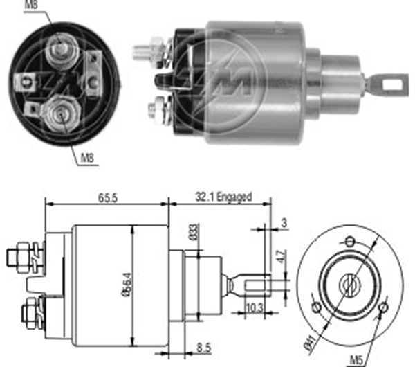 MARS OTOMATIGI 12V VOLKSWAGEN / ALFA ROMEO / FIAT TEK FISLI (CBS-B604 - SBO-0573)