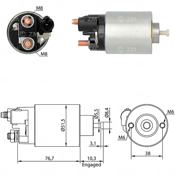 MARS OTOMATIGI 12V CADILLAC / CHRYSLER / DODGE / FIAT / GM-CHEVROLET / GMC / JEEP / RAM